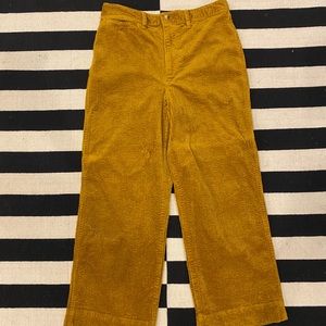 EUC Madewell Slim Emmett Wide-Leg Crop ⭐️